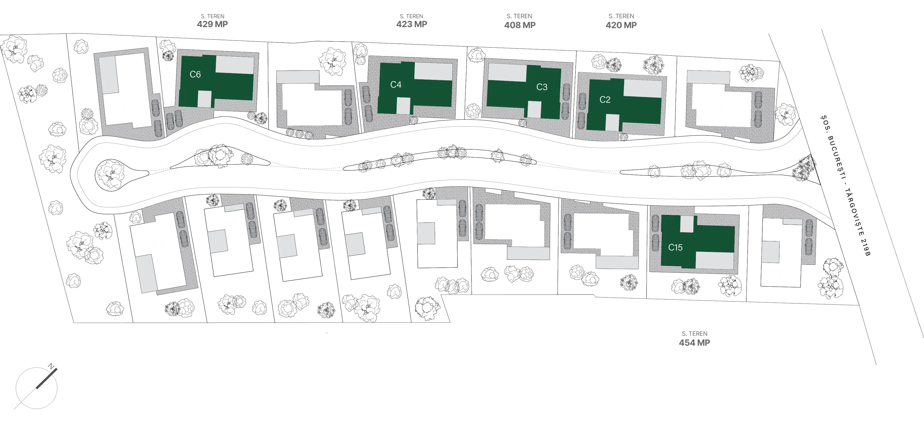 Plan Casa Tip 2 Nouvert – parter și etaj
