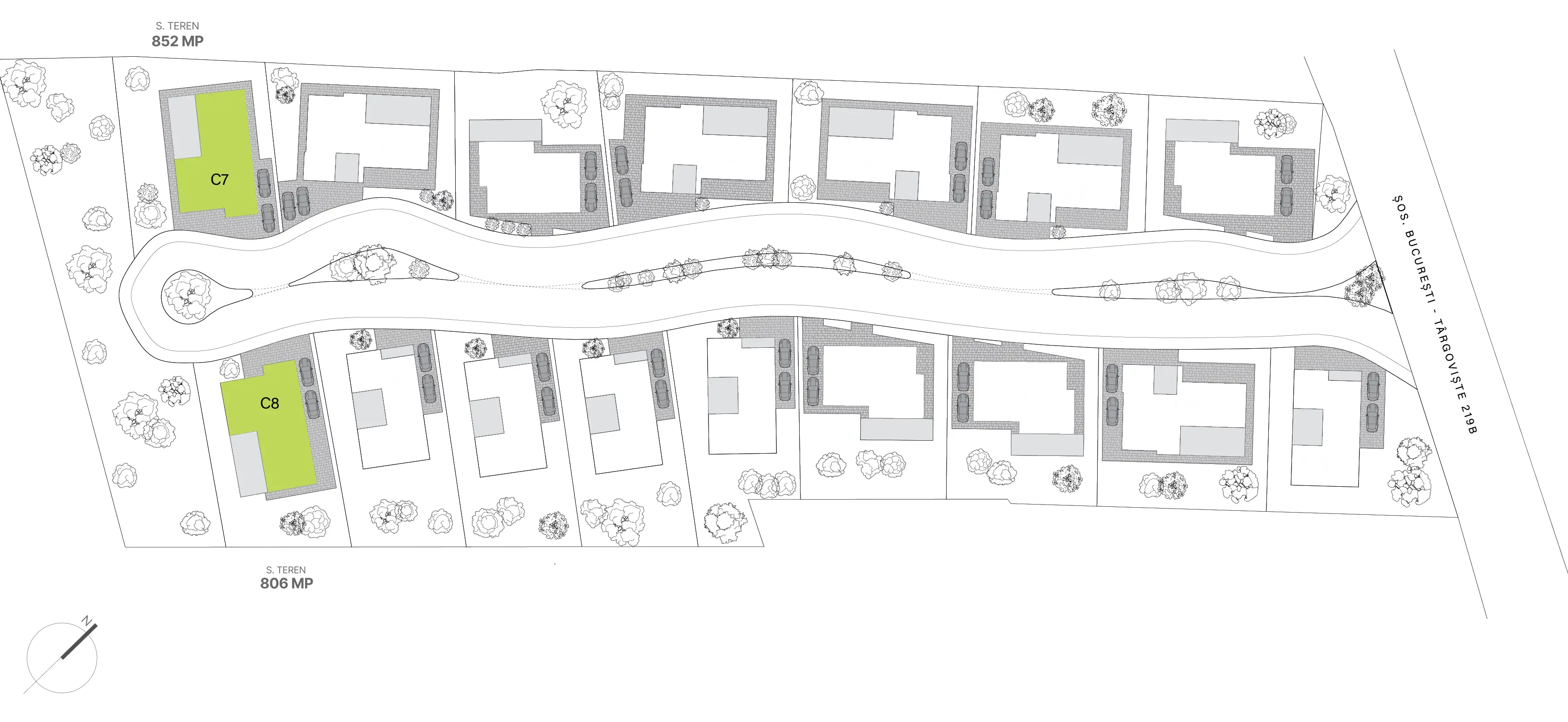 Plan Casa Tip 3 Nouvert – parter și etaj
