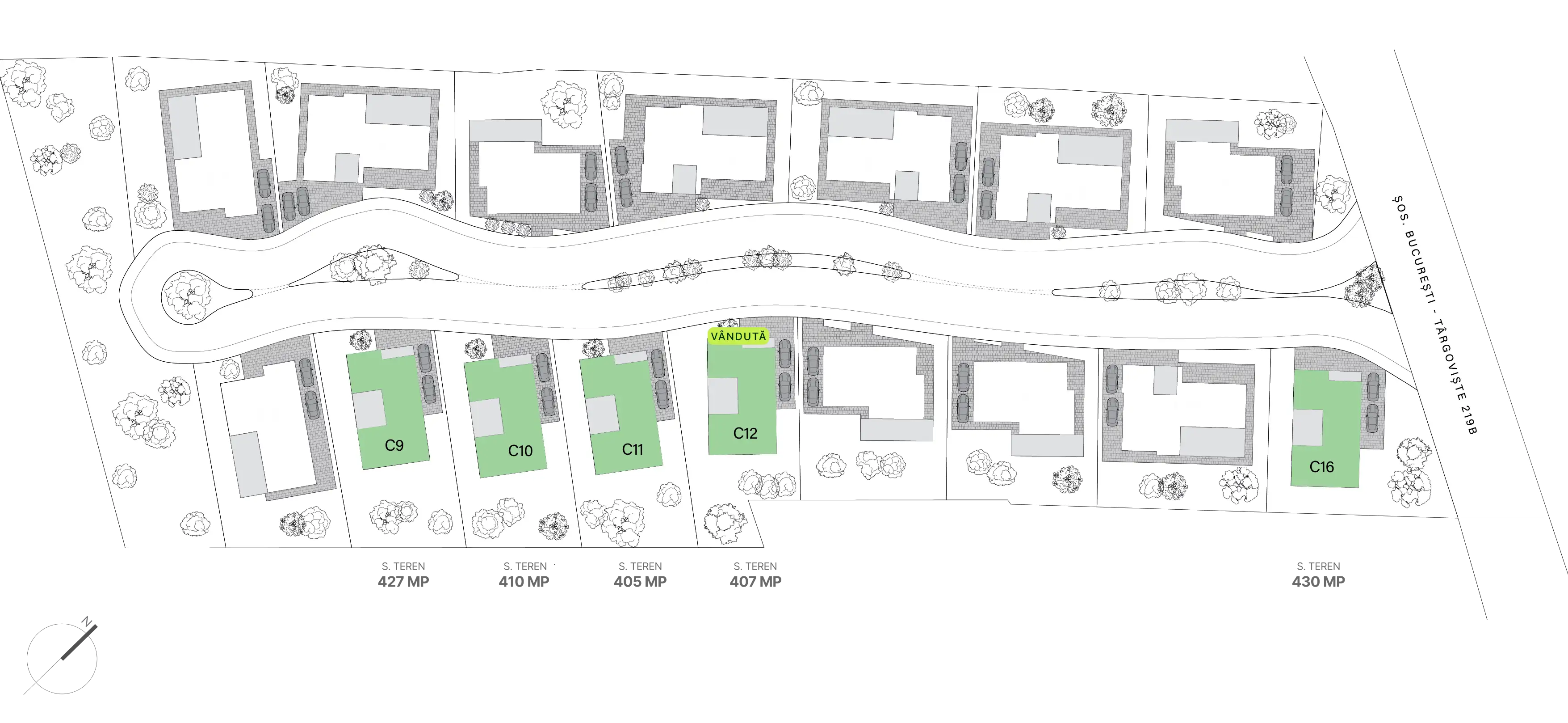 Plan Casa Tip 4 Nouvert – parter și etaj
